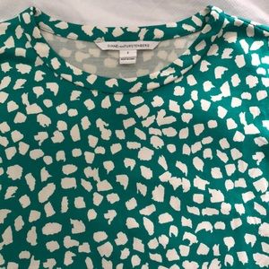 DvF shift dress size 2